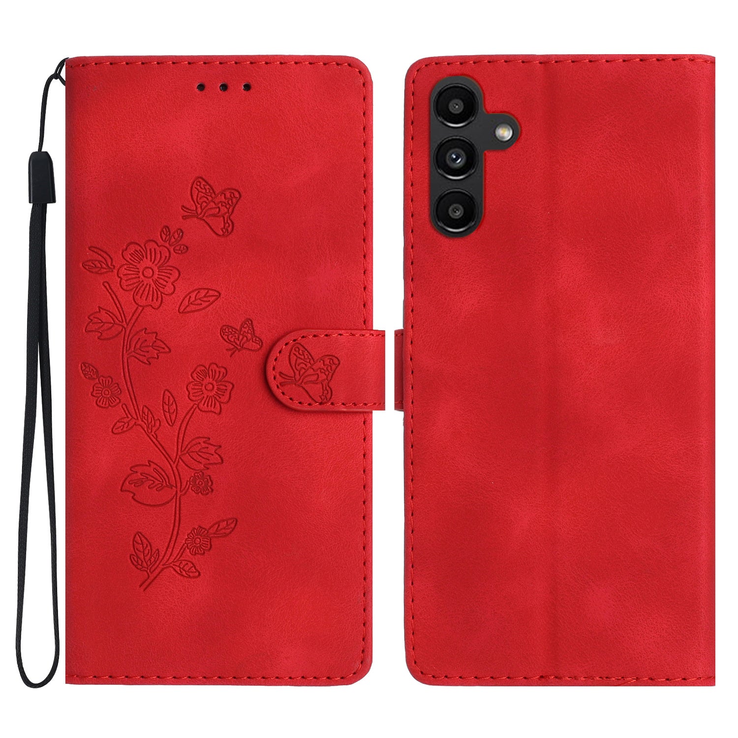 For Samsung Galaxy S23 FE Cell Phone Case Imprinted Flower Magnetic Wallet Stand Leather Mobile Phone Cover For Samsung Galaxy S23 FE Cell Phone Case Imprinted Flower Magnetic Wallet Stand Leather Mobile Phone Cover